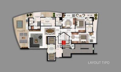 Apartamento, 3 quartos, 188 m² - Foto 4