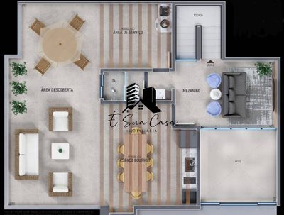 Cobertura, 3 quartos, 161 m² - Foto 3