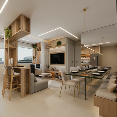 Apartamento, 2 quartos, 47 m² - Foto 2