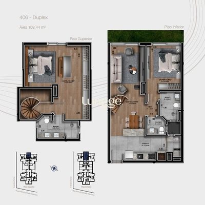 Apartamento, 2 quartos, 109 m² - Foto 2