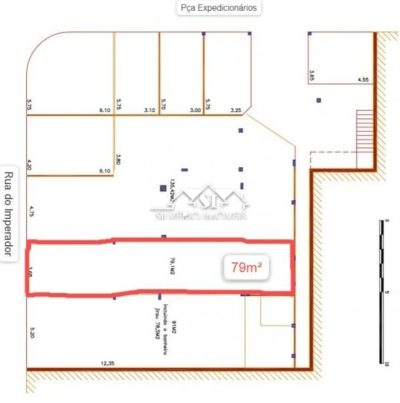 Loja-Salão, 79 m² - Foto 3