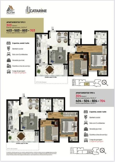 Apartamento, 3 quartos, 73 m² - Foto 4