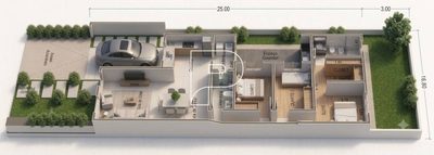Casa de Condomínio, 3 quartos - Foto 4