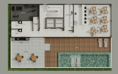Apartamento, 1 quarto, 38 m² - Foto 2
