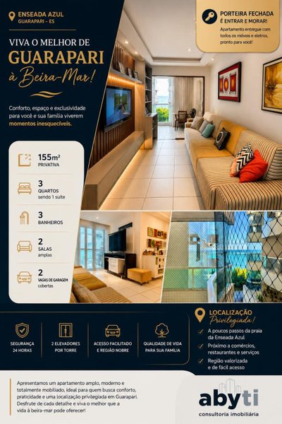 Apartamento, 3 quartos, 155 m² - Foto 1
