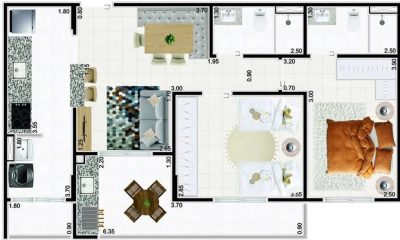 Apartamento, 2 quartos, 71 m² - Foto 4