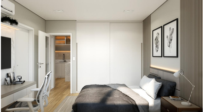 Apartamento, 1 quarto, 35 m² - Foto 4