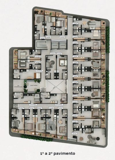 Apartamento, 1 quarto, 22 m² - Foto 1