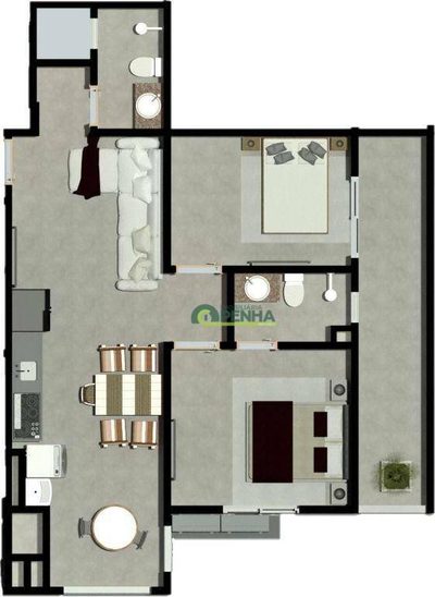 Apartamento, 2 quartos, 64 m² - Foto 5