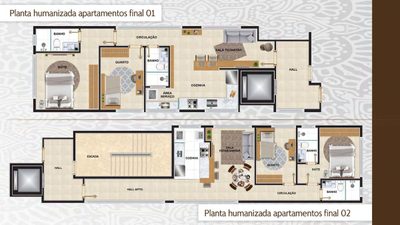 Apartamento, 2 quartos, 65 m² - Foto 2