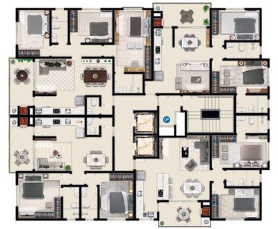 Apartamento, 3 quartos, 88 m² - Foto 3