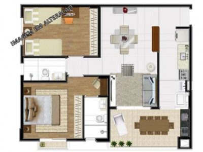 Apartamento, 2 quartos, 67 m² - Foto 4
