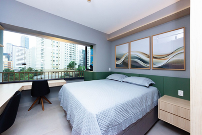 Apartamento, 1 quarto, 22 m² - Foto 1