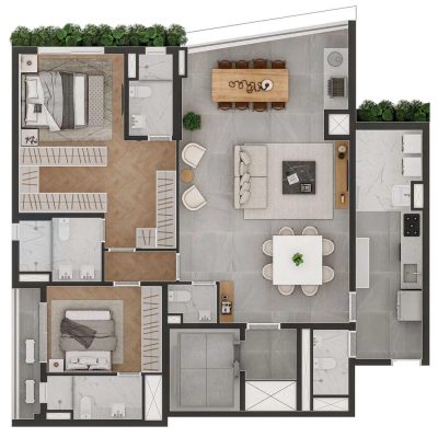 Apartamento, 4 quartos, 156 m² - Foto 5