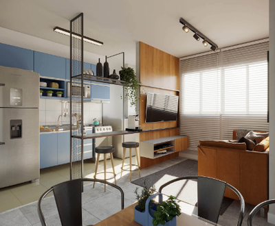 Apartamento, 2 quartos, 41 m² - Foto 2