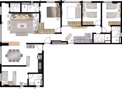 Apartamento, 1 quarto, 35 m² - Foto 4
