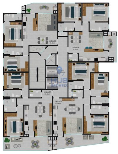 Apartamento, 3 quartos, 356 m² - Foto 3