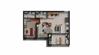 Apartamento, 2 quartos, 72 m² - Foto 2
