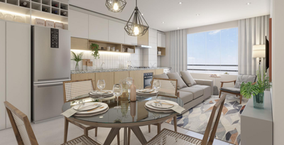 Apartamento, 2 quartos, 45 m² - Foto 1