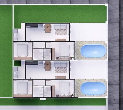 Casa, 2 quartos, 135 m² - Foto 3