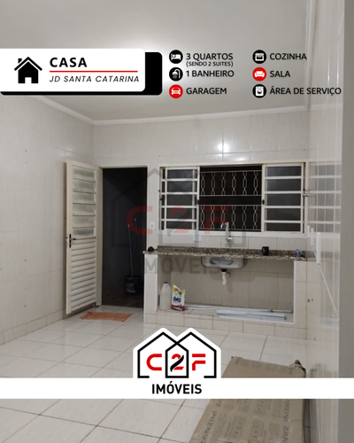 Casa, 3 quartos - Foto 1