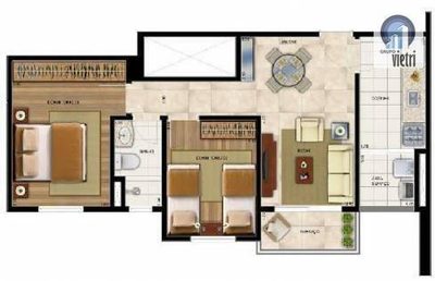 Apartamento, 2 quartos - Foto 3