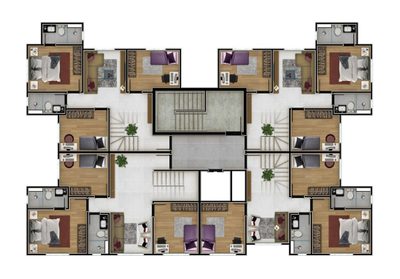 Cobertura, 2 quartos, 123 m² - Foto 4