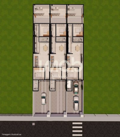 Casa, 2 quartos, 74 m² - Foto 4