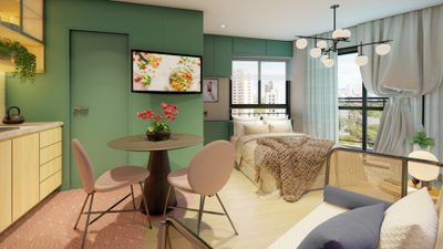Apartamento, 1 quarto, 34 m² - Foto 5
