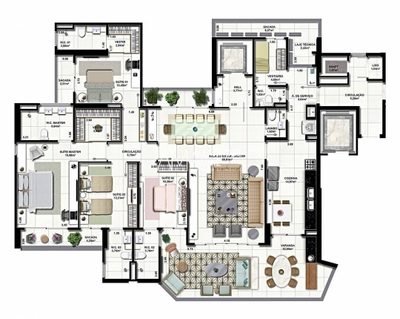 Apartamento, 4 quartos, 231 m² - Foto 5