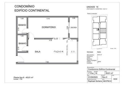 Apartamento, 1 quarto, 60 m² - Foto 5