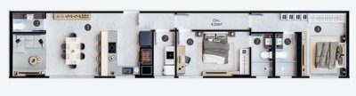 Apartamento, 3 quartos, 143 m² - Foto 3