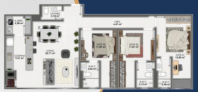 Apartamento, 125 m² - Foto 4