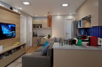 Apartamento, 1 quarto, 24 m² - Foto 2