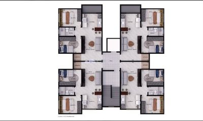 Apartamento, 2 quartos, 45 m² - Foto 4