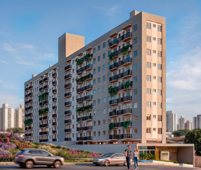 Apartamento, 1 quarto, 34 m² - Foto 1