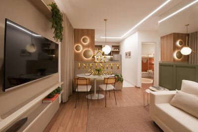 Apartamento, 2 quartos, 43 m² - Foto 3