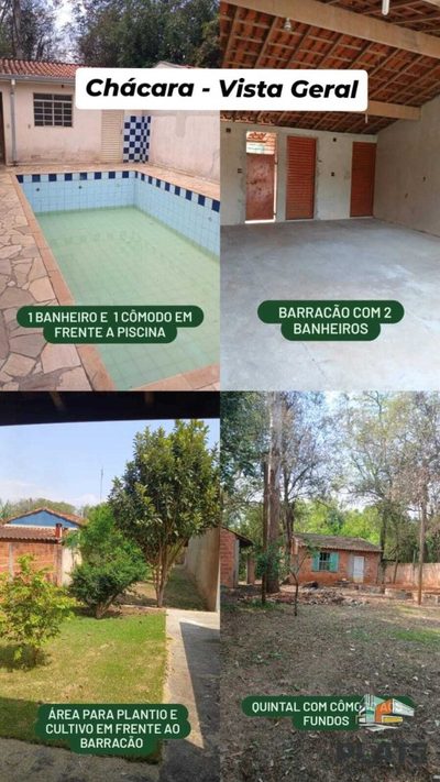 Chácara, 800 m² - Foto 3