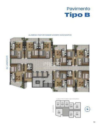 Apartamento, 1 quarto, 60 m² - Foto 3