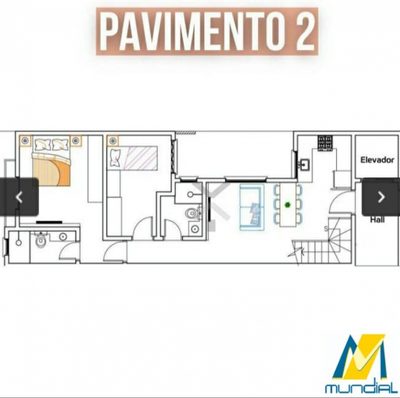 Apartamento, 2 quartos, 43 m² - Foto 1