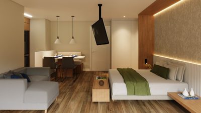Apartamento, 2 quartos, 43 m² - Foto 3