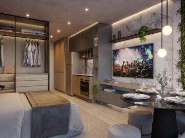 Apartamento, 1 quarto, 28 m² - Foto 1