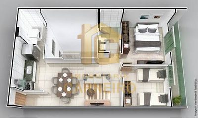 Apartamento, 2 quartos - Foto 2