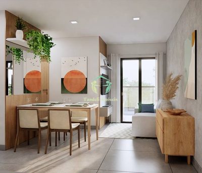 Apartamento, 2 quartos, 56 m² - Foto 3