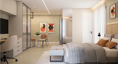 Apartamento, 1 quarto, 25 m² - Foto 5