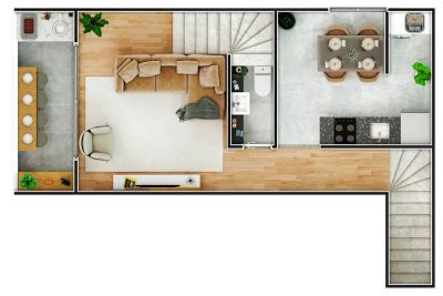 Casa, 3 quartos, 89 m² - Foto 3