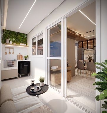 Apartamento, 2 quartos, 40 m² - Foto 4