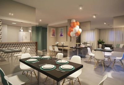 Apartamento, 2 quartos, 44 m² - Foto 2
