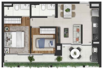 Apartamento, 3 quartos, 125 m² - Foto 5