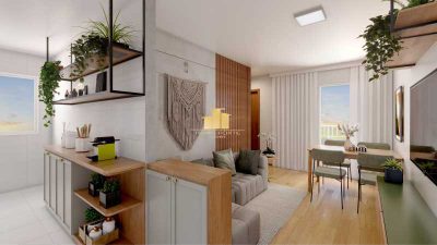 Apartamento, 2 quartos, 44 m² - Foto 1